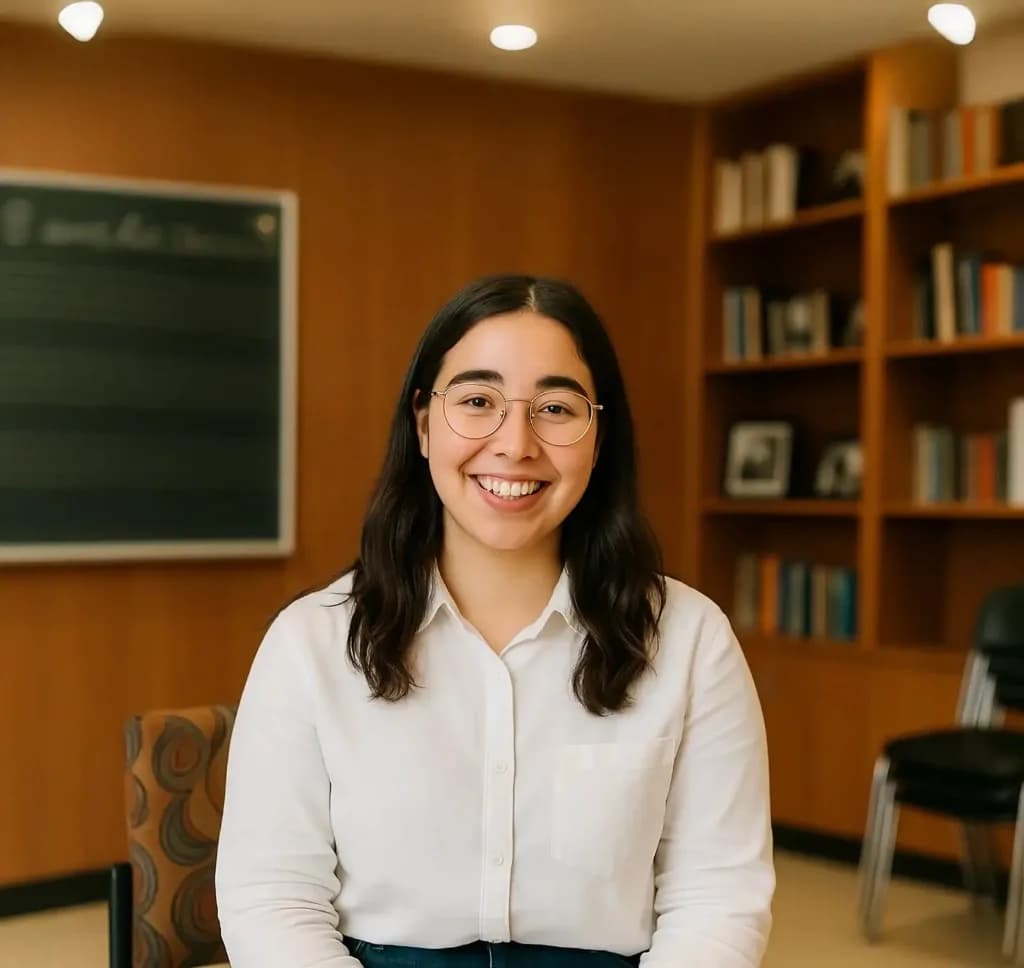 Portrait d'une enseignante de musique